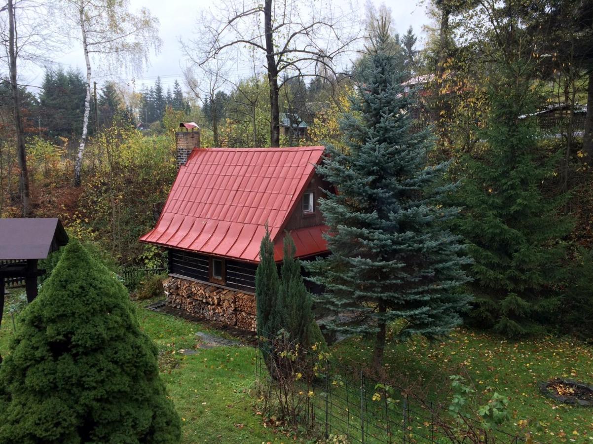 Chata Fortuna Dolní Lomná Exteriör bild